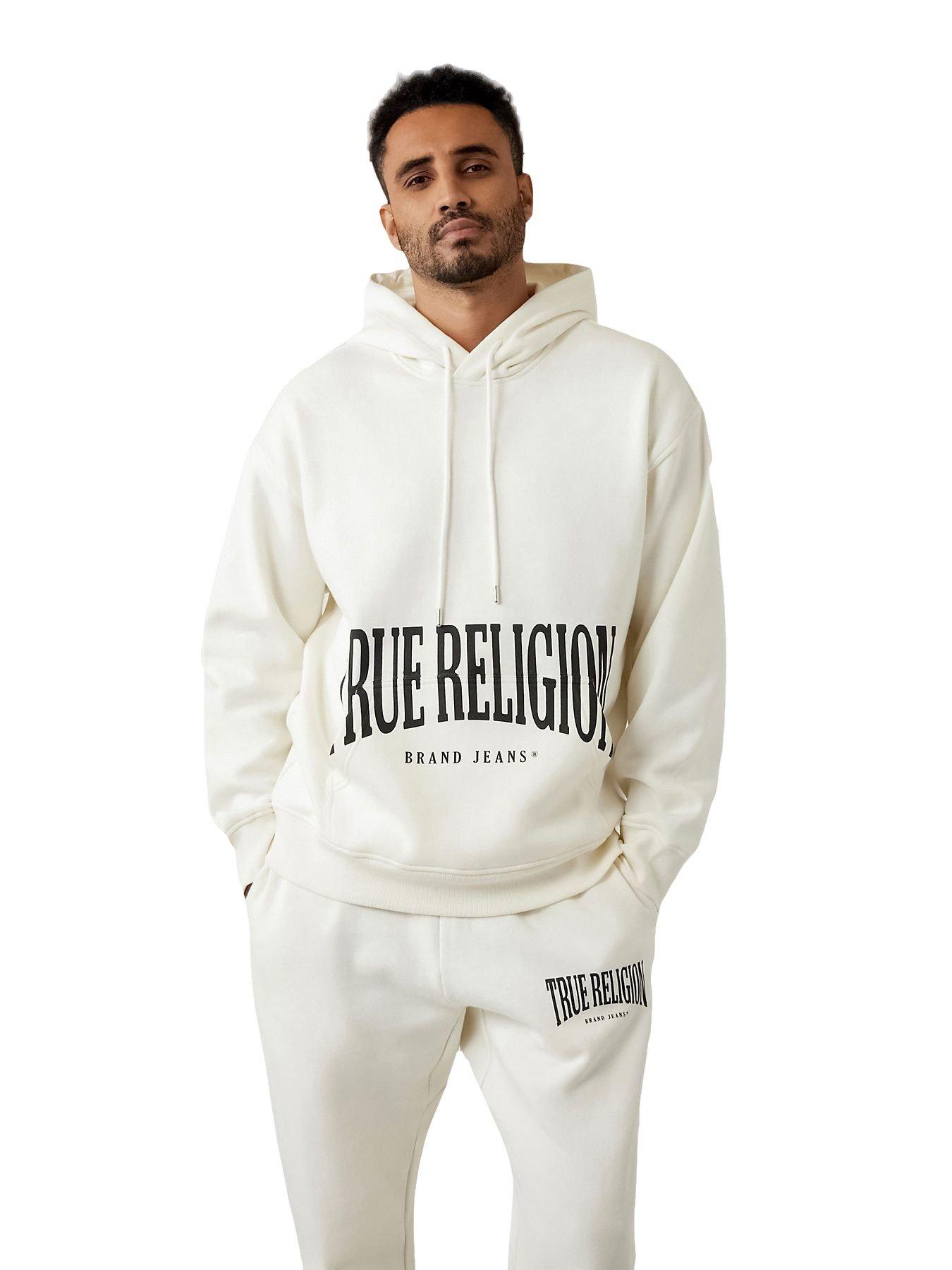 White true religion outlet hoodie